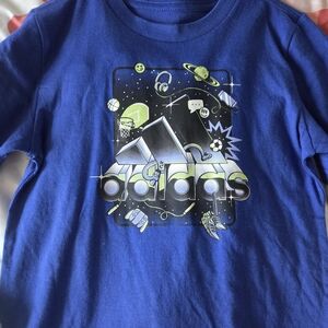 Adidas Kids Cosmic Blue Long Sleeve Tee